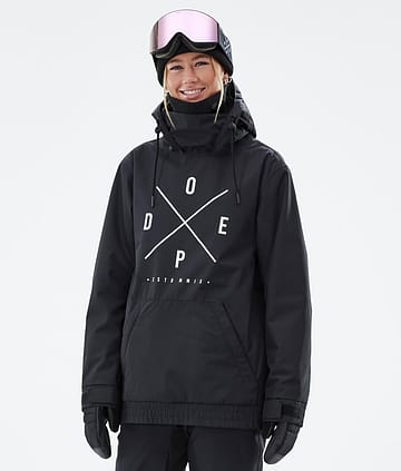 Dope Migoo W Lyžařská Bunda Dámské 2X-Up Black