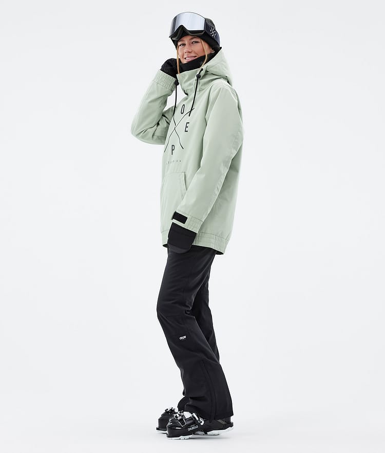 Dope Migoo W Lyžařská Bunda Dámské 2X-Up Soft Green, Obrázek 4 z 8