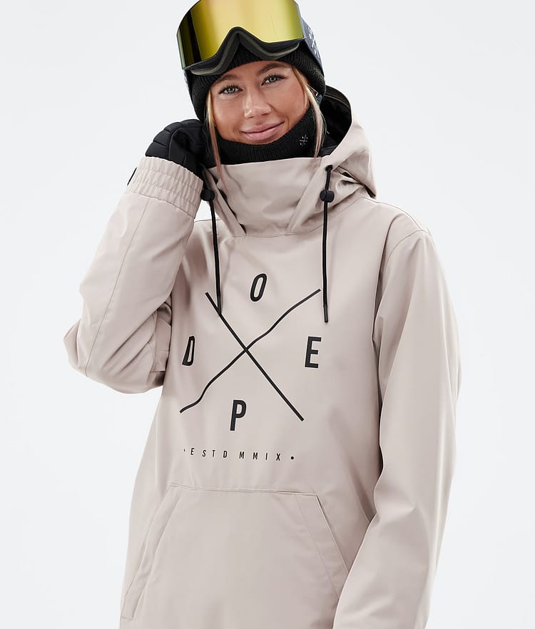 Dope Migoo W Giacca Snowboard Donna 2X-Up Sand Renewed, Immagine 2 di 8