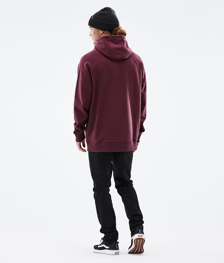 Dope Common 2022 Bluzy z Kapturem Mężczyźni 2X-Up Burgundy