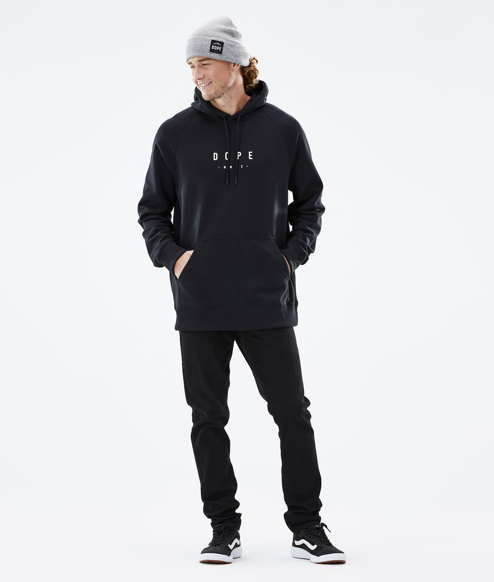 Dope Common 2022 Hoodie Herre Peak Black, Billede 5 af 6