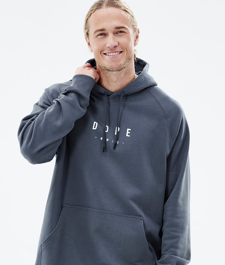 Dope Common 2022 Hoodie Men Peak Metal Blue