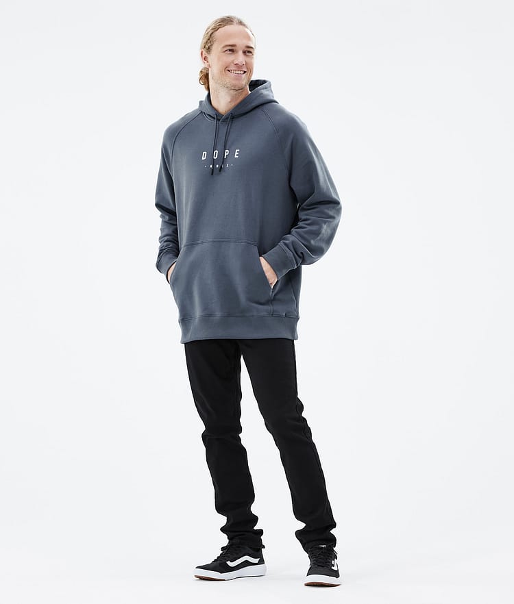 Dope Common 2022 Hoodie Heren Peak Metal Blue