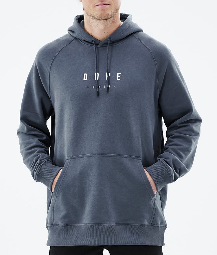 Dope Common 2022 Hoodie Men Peak Metal Blue