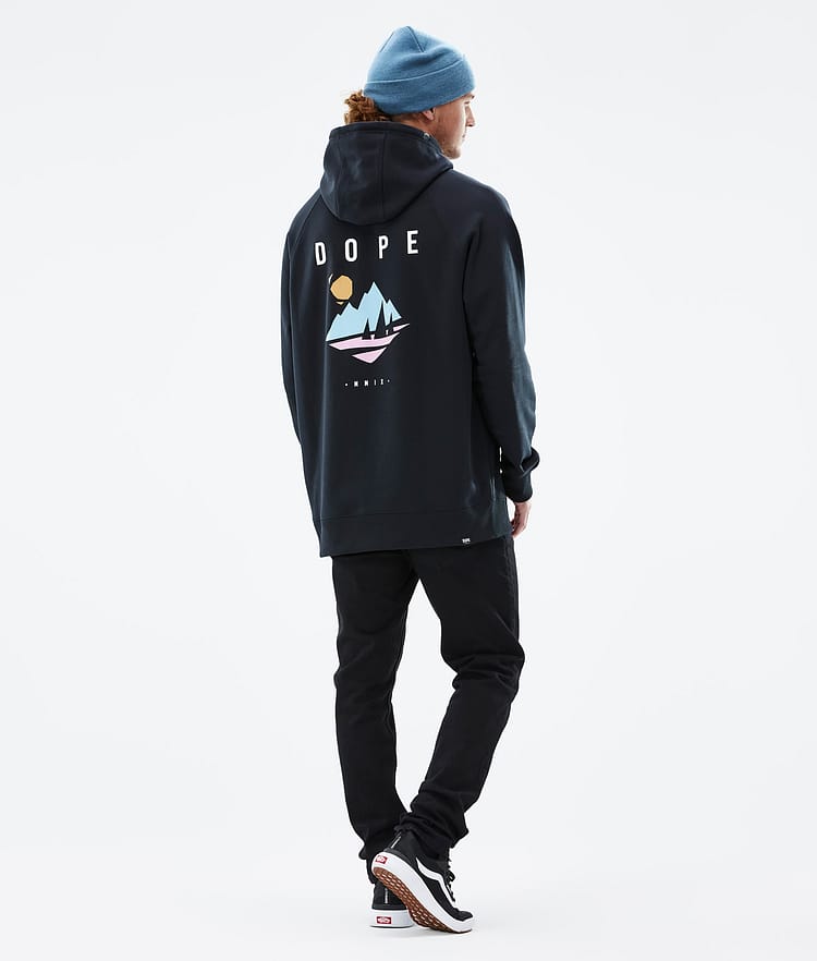 Dope Common 2022 Hoodie Men Pine Black