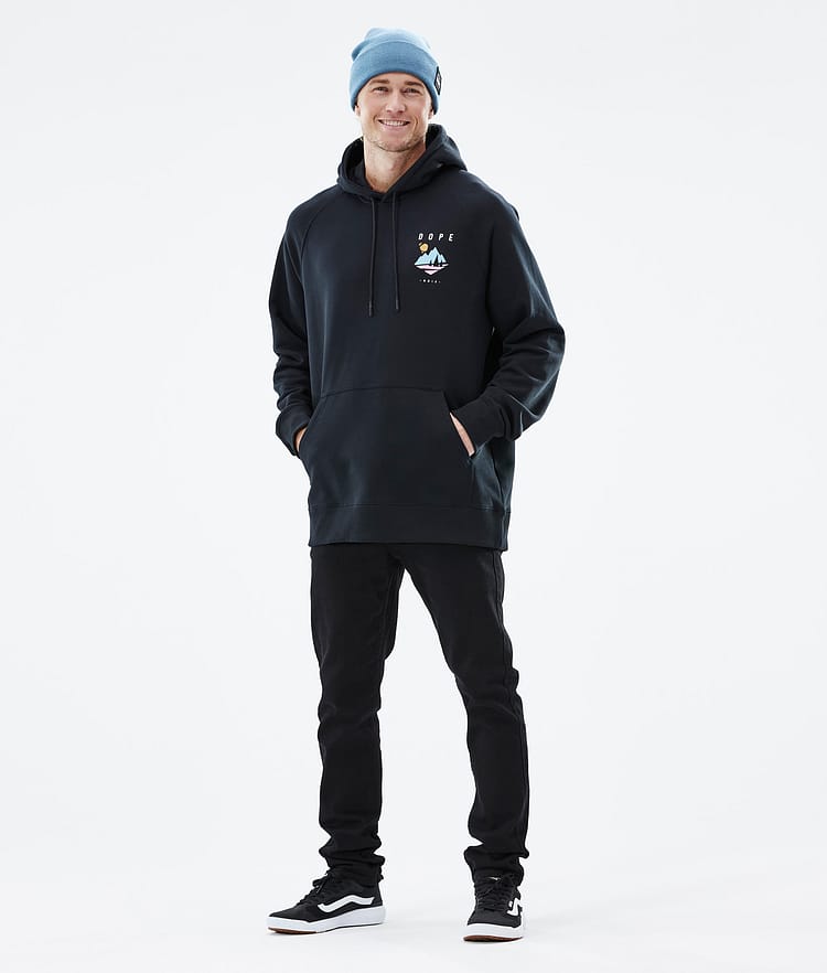 Dope Common 2022 Hoodie Men Pine Black