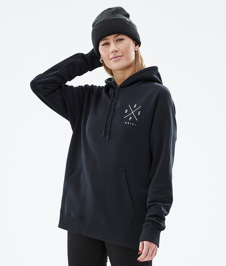 Dope Common W 22 Hoodie Dames 2X-Up Black, Afbeelding 2 van 6