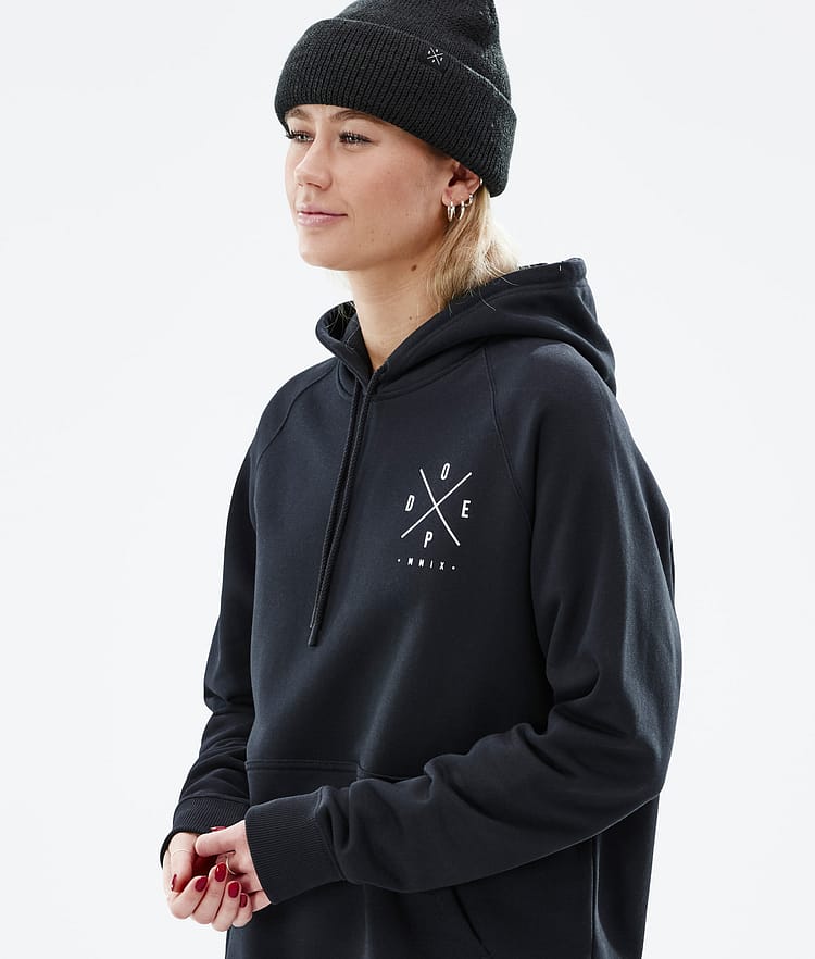Dope Common W 22 Hoodie Dames 2X-Up Black, Afbeelding 3 van 6