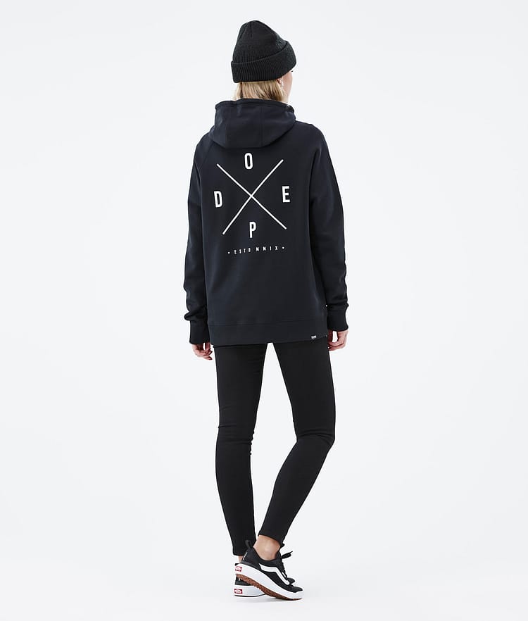 Dope Common W 22 Hoodie Dames 2X-Up Black, Afbeelding 4 van 6