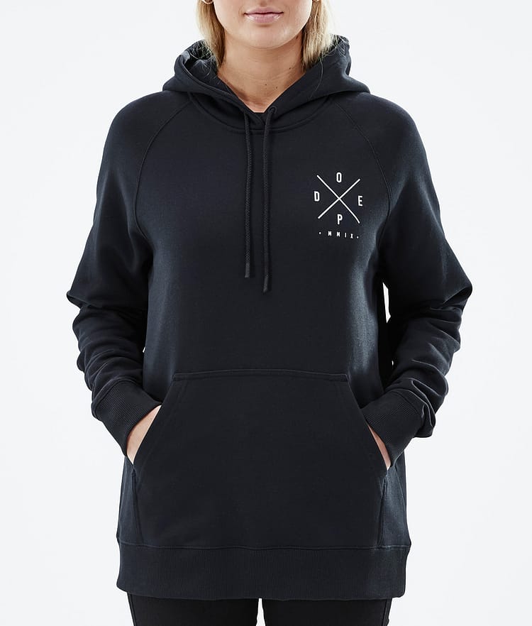 Dope Common W 2022 Hoodie Dames 2X-Up Black