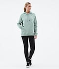 Dope Common W 2022 Hoodie Dame 2X-Up Faded Green