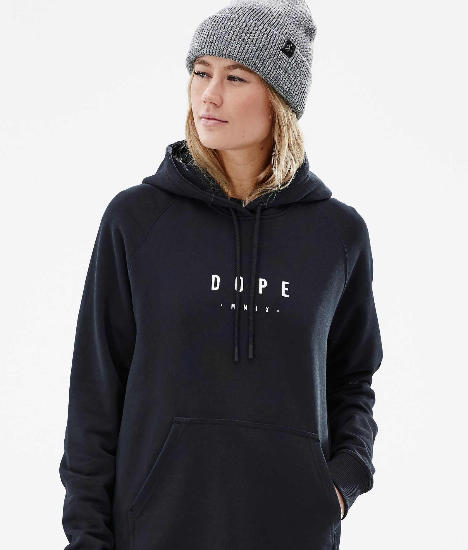 Dope Common W 2022 Sudadera con Capucha Mujer Peak Black, Imagen 3 de 6