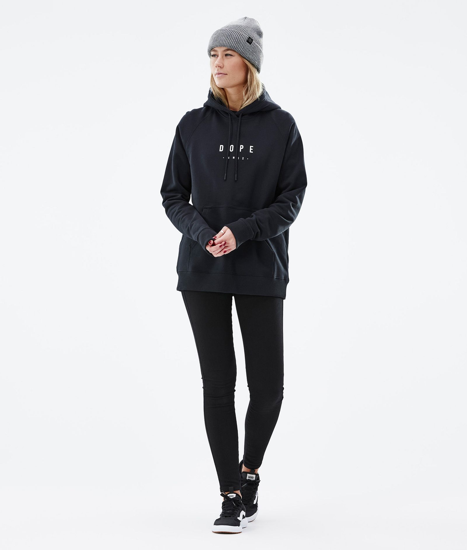 Dope Common W 2022 Sudadera con Capucha Mujer Peak Black, Imagen 5 de 6