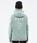 Dope Common W 2022 Hoodie Dame Summit Faded Green