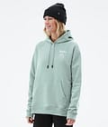 Dope Common W 2022 Sweat à capuche Femme Summit Faded Green, Image 2 sur 6