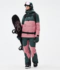 Montec Fawk W Kalhoty na Snowboard Dámské Dark Atlantic/Pink, Obrázek 2 z 7