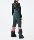 Montec Fawk W Pantalon de Ski Femme Dark Atlantic/Pink, Image 4 sur 7