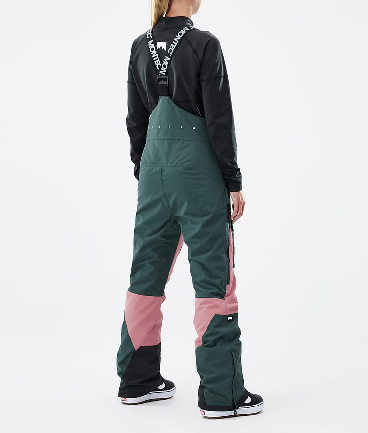 Montec Fawk W Pantaloni Snowboard Donna Dark Atlantic/Pink, Immagine 4 di 7