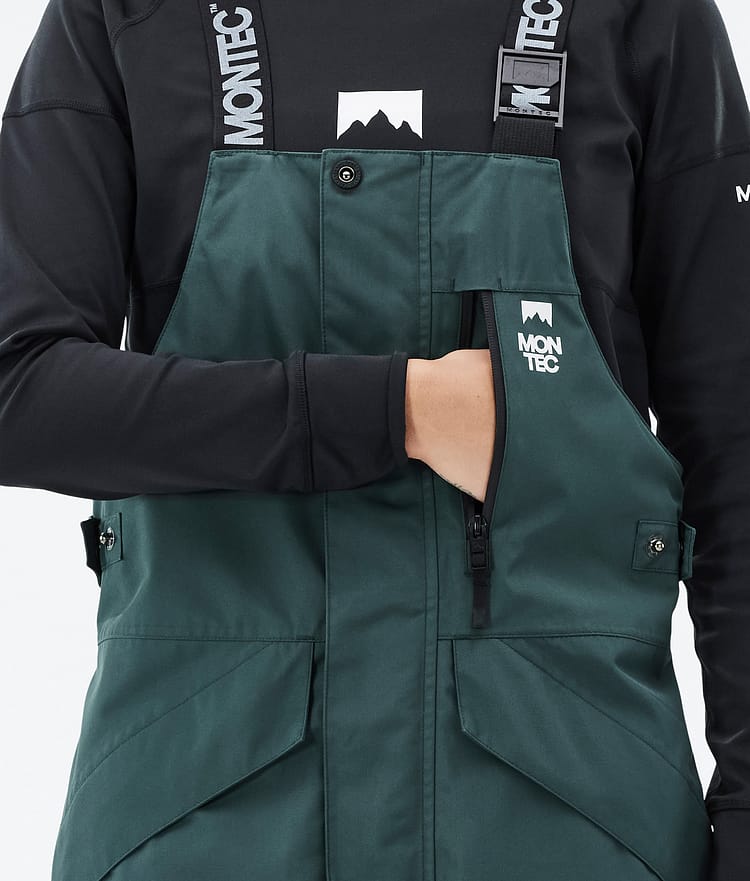 Montec Fawk W Snowboard Broek Dames Dark Atlantic/Pink, Afbeelding 6 van 7