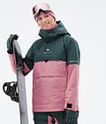 Montec Dune W Snowboardjakke Dame Dark Atlantic/Pink