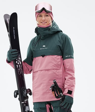 Montec Dune W Ski Jacket Women Dark Atlantic/Pink