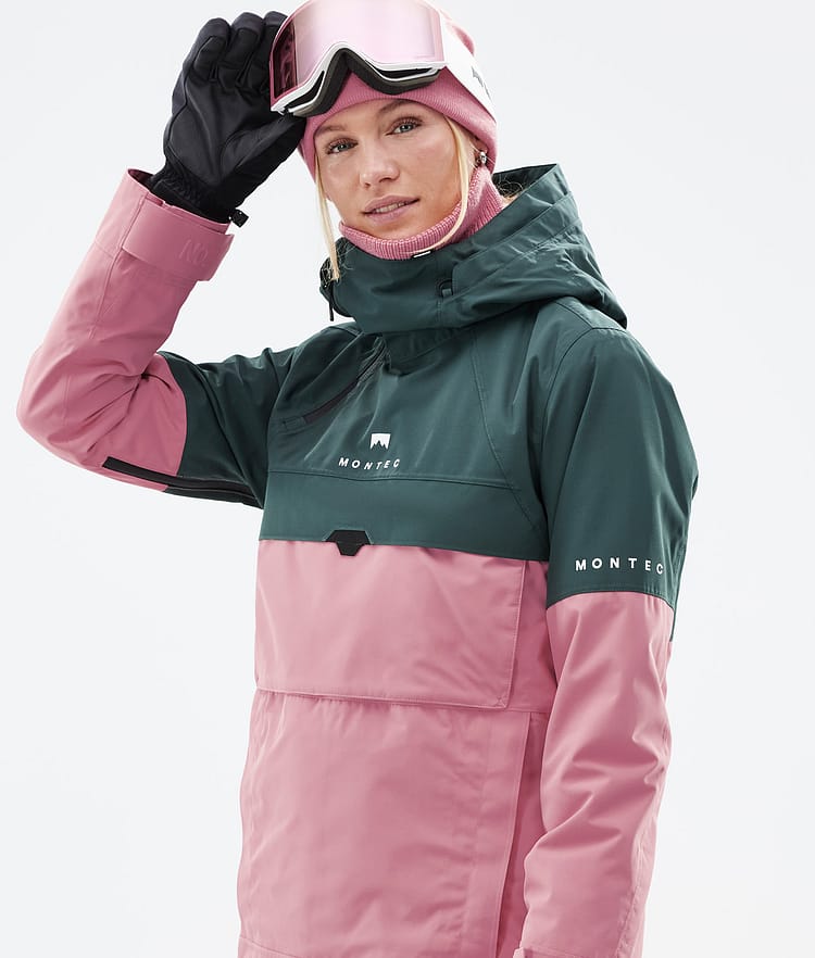 Montec Dune W Ski jas Dames Dark Atlantic/Pink