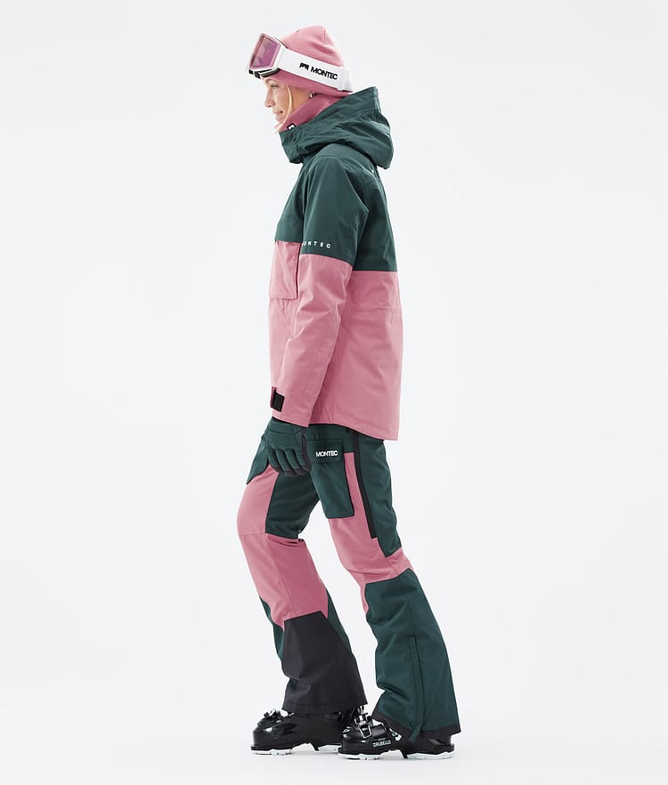 Montec Dune W Ski jas Dames Dark Atlantic/Pink