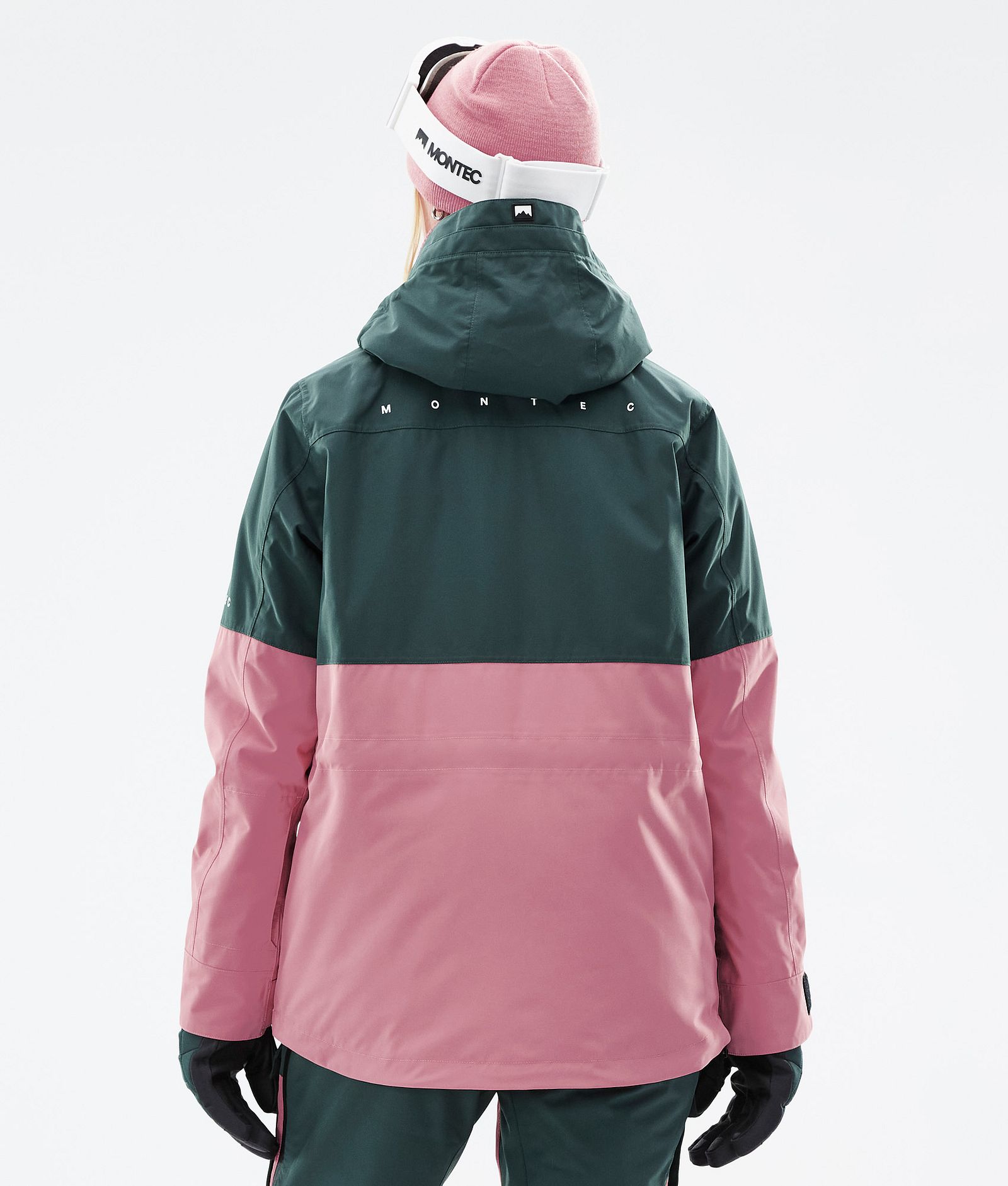 Montec Dune W Kurtka Snowboardowa Kobiety Dark Atlantic/Pink Renewed, Zdjęcie 7 z 9