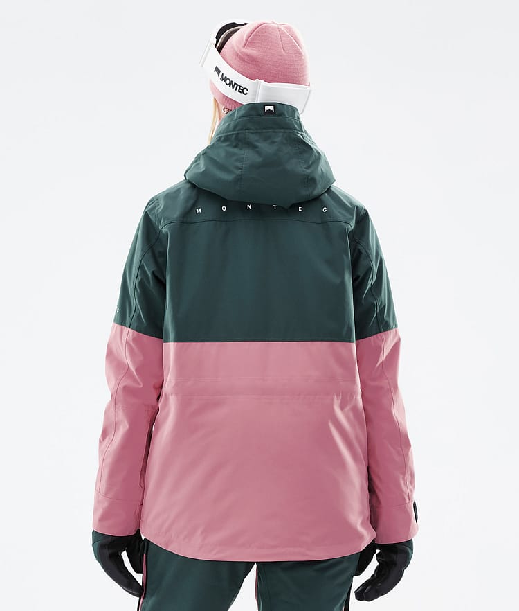 Montec Dune W Snowboard jas Dames Dark Atlantic/Pink, Afbeelding 7 van 9
