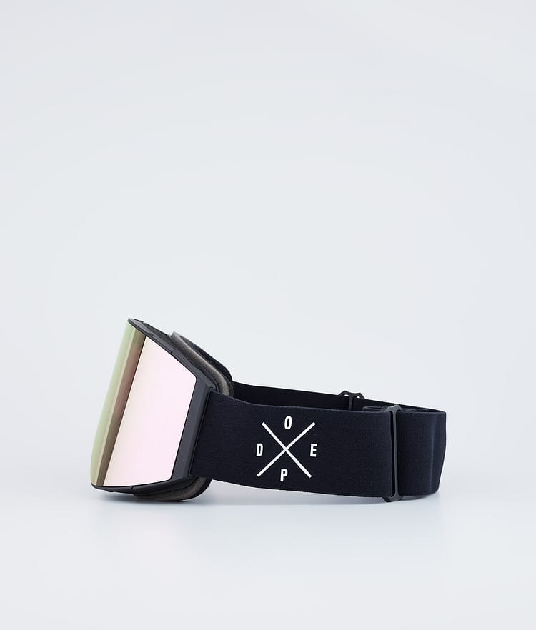 Dope Sight 2023 Skibriller Black W/Black Champagne Mirror, Billede 5 af 6