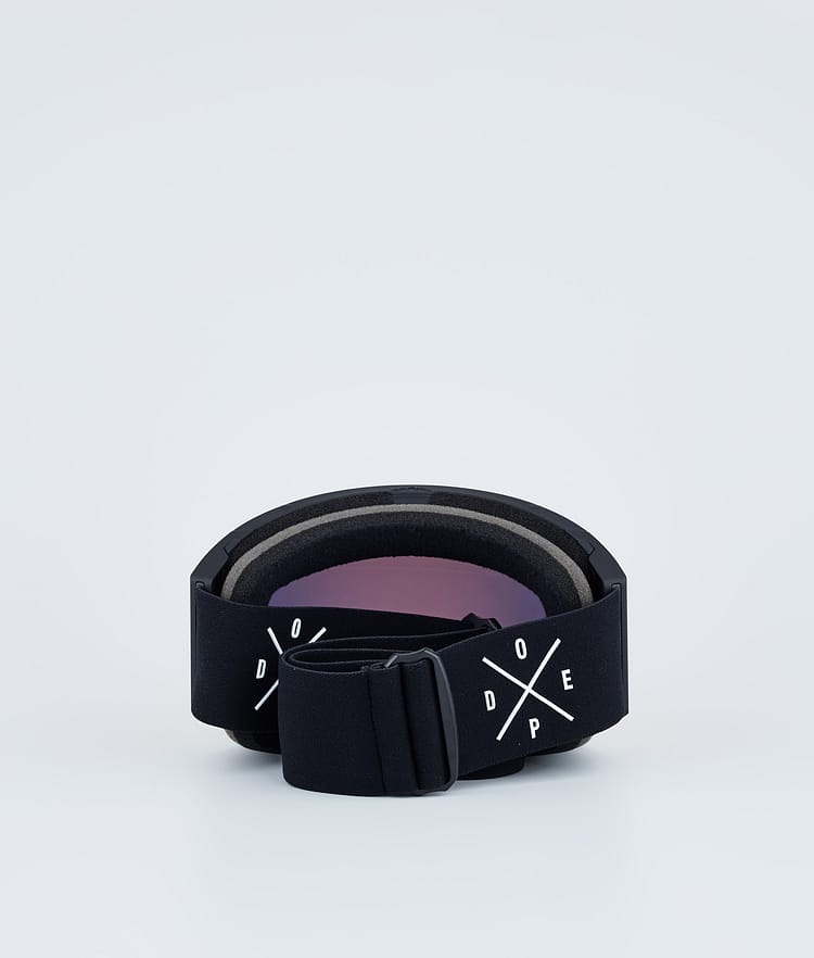 Dope Sight 23 Ski Goggles Black W/Black Red Mirror, Image 6 of 6