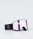 Dope Sight Brýle na Lyže Pánské Black W/Black Pink Mirror