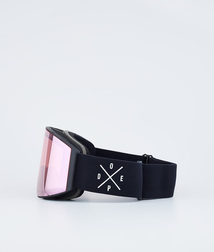 Dope Sight 2023 Ski Goggles Black W/Black Pink Mirror, Image 5 of 6