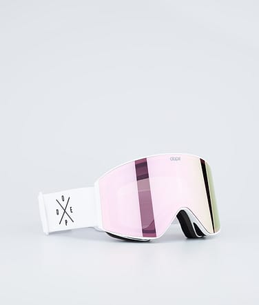 Dope Sight 2023 Maschera Sci White W/White Champagne Mirror