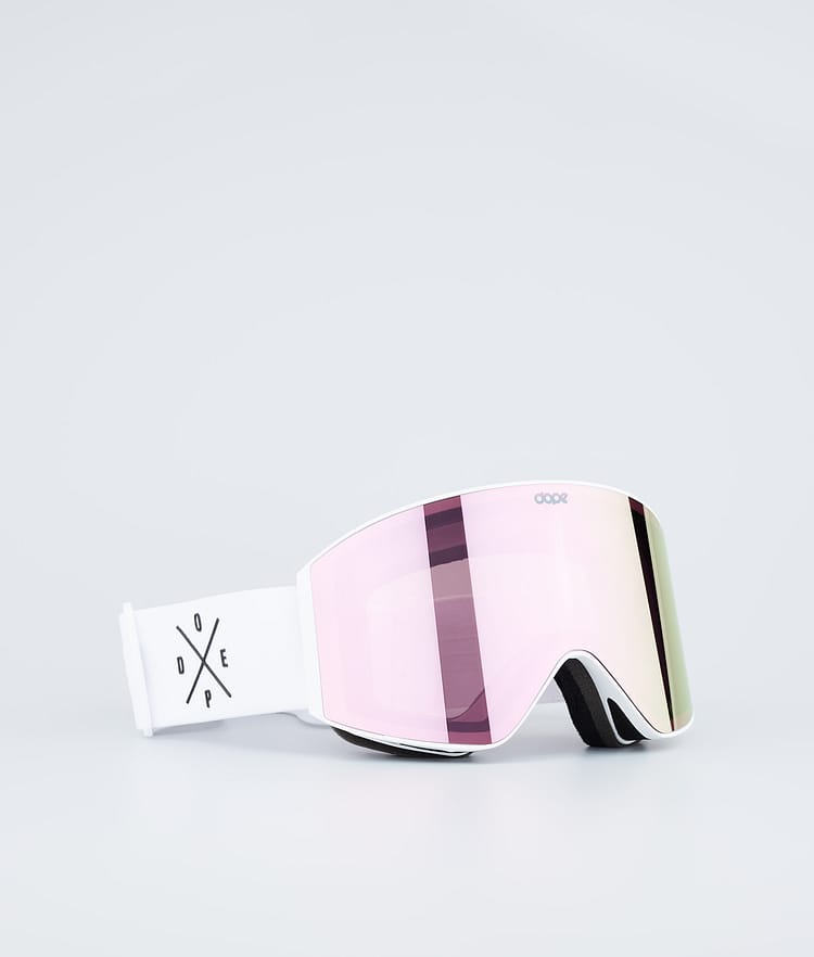 Dope Sight 2023 Maschera Sci White W/White Champagne Mirror, Immagine 1 di 6