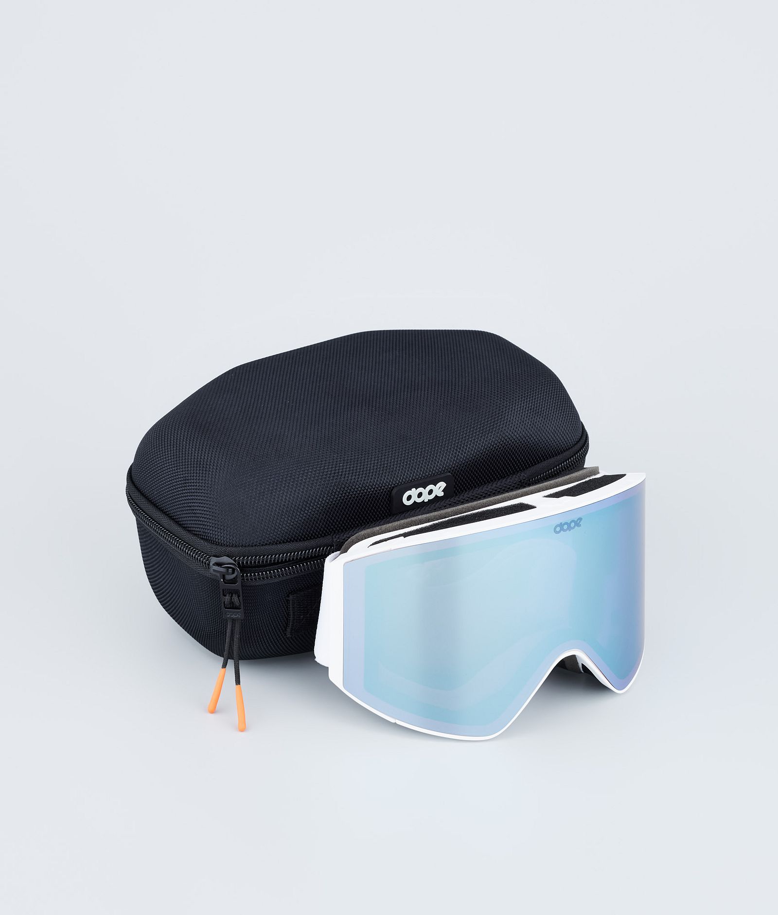 Dope Sight Gafas de esquí White W/White Blue Mirror