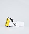 Dope Sight 2023 Ski Goggles White W/White Red Mirror, Image 5 of 6