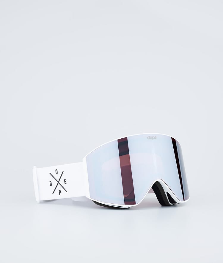 Dope Sight Gafas de esquí White W/White Silver Mirror, Imagen 1 de 6