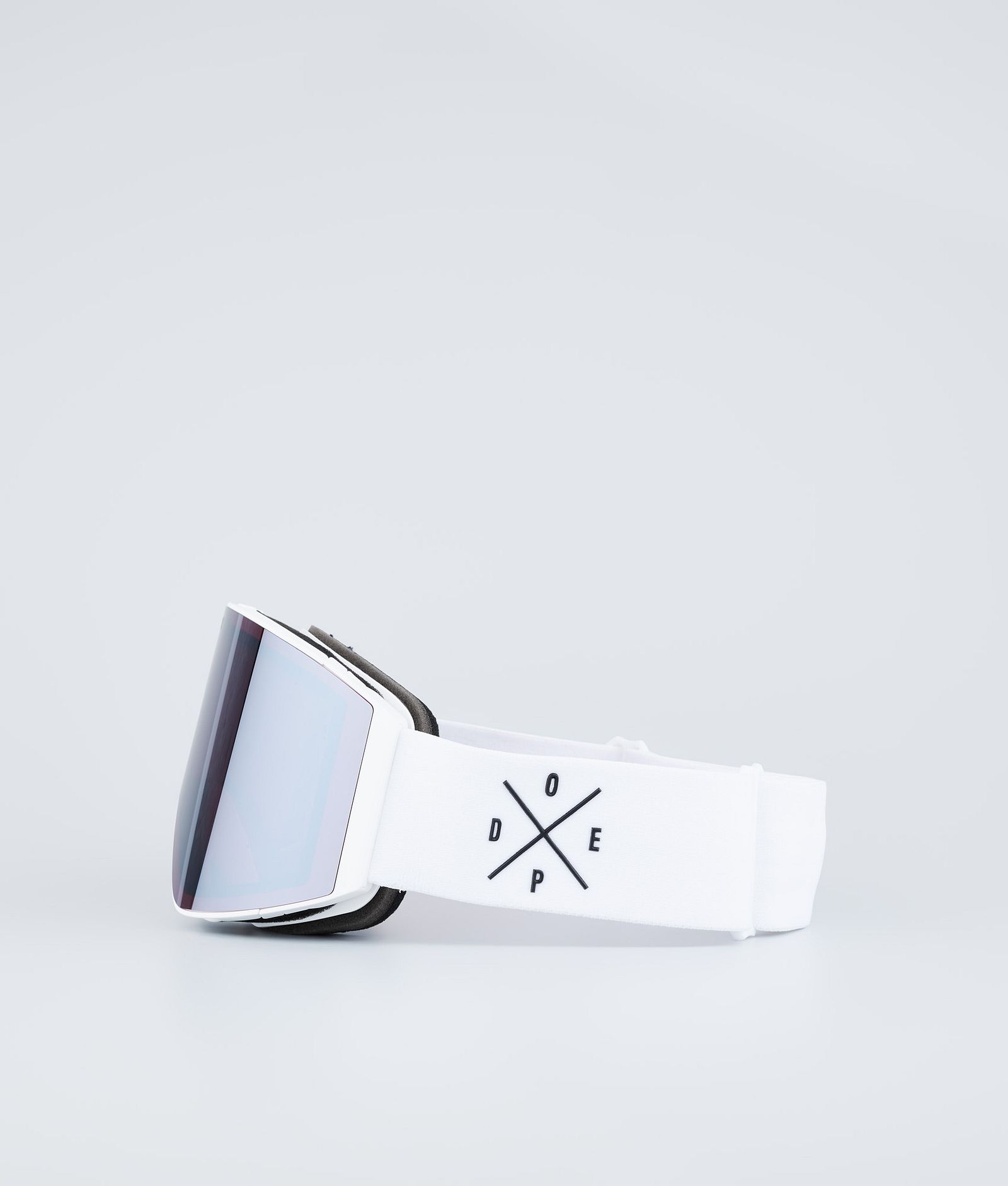 Dope Sight 2023 Ski Goggles White W/White Silver Mirror, Image 5 of 6