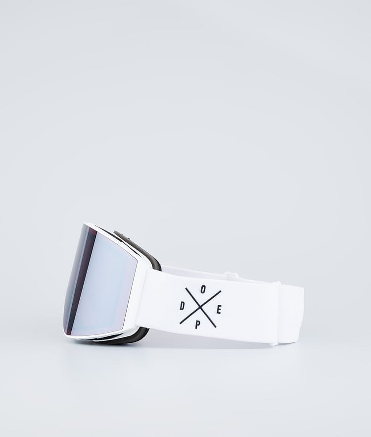 Dope Sight Skibrille White W/White Silver Mirror, Bild 5 von 6