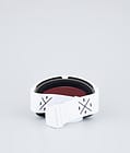 Dope Sight 2023 Ski Goggles White W/White Silver Mirror, Image 6 of 6