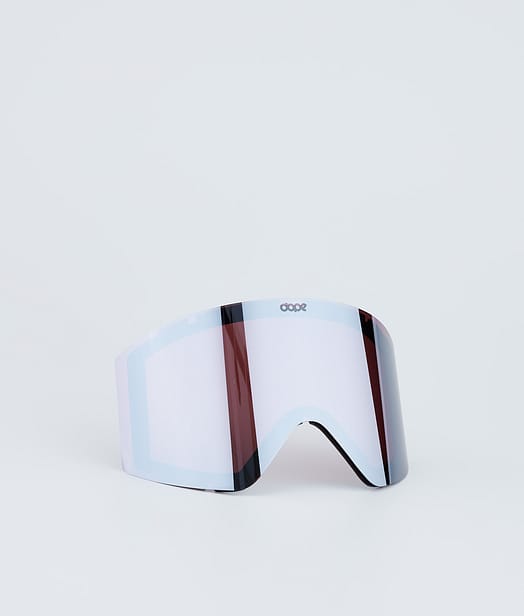 Dope Sight Goggle Lens Ecran de remplacement pour masque de ski Silver Mirror