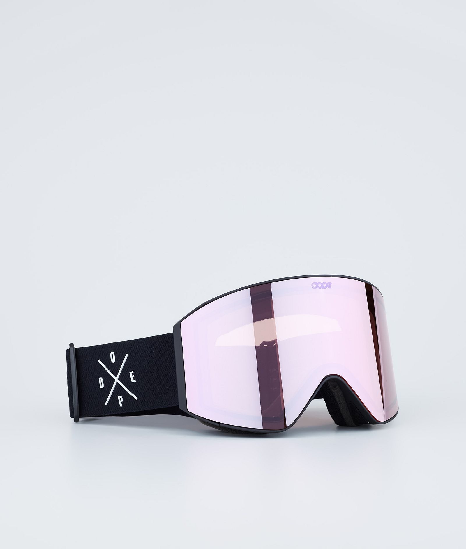 Dope Sight Goggle Lens Snow Vervangingslens Pink Mirror