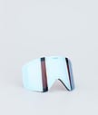 Dope Sight Goggle Lens Wymienne Szybki Mężczyźni Blue Mirror