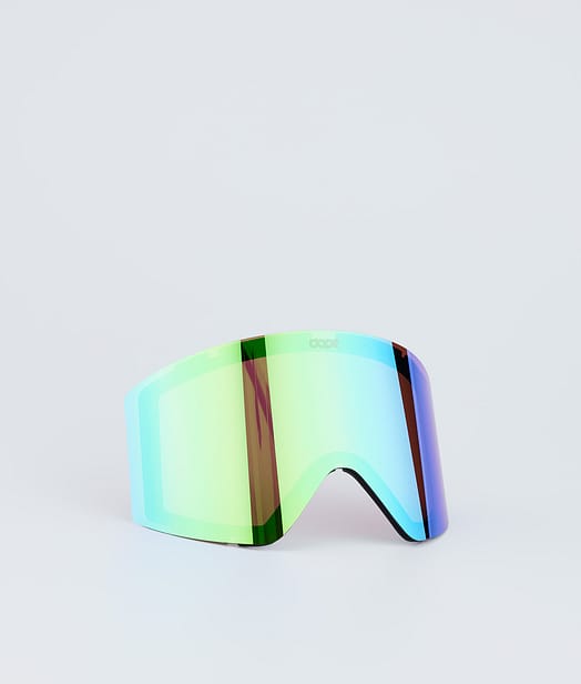 Dope Sight Goggle Lens Snow Vervangingslens Green Mirror