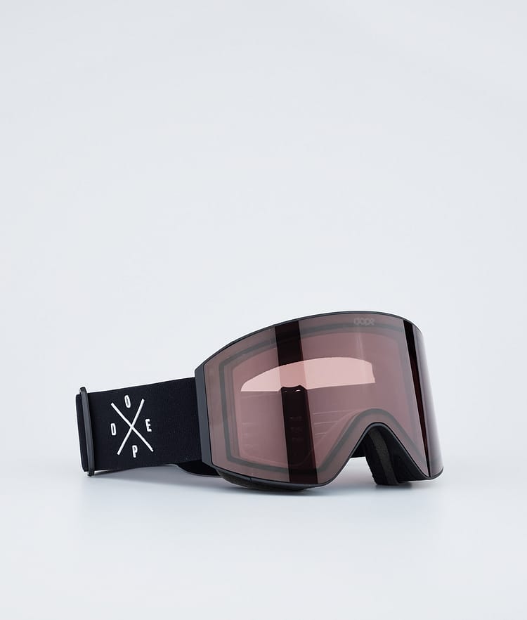 Dope Sight Goggle Lens Ecran de remplacement pour masque de ski Red Brown, Image 2 sur 3