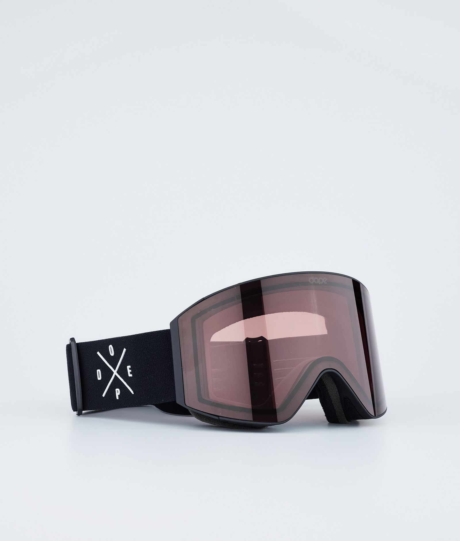 Dope Sight Goggle Lens Ecran de remplacement pour masque de ski Red Brown, Image 2 sur 3