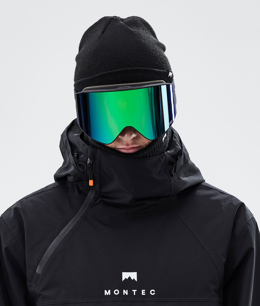 Masque De Ski Noir – Taille Unique – Neuf Avec Défaut Mineur