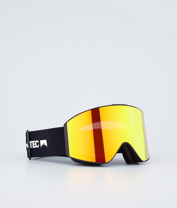 Montec Scope 2022 Ski Goggles Black/Ruby Red Mirror, Image 1 of 6
