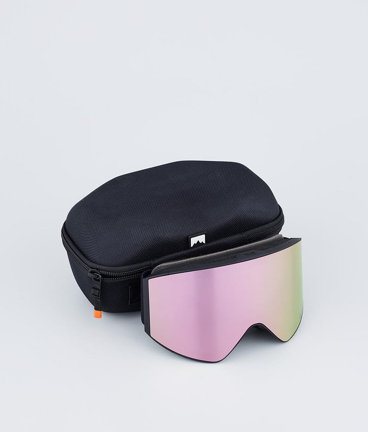 Montec Scope 22 Ski Goggles Black/Rose Mirror, Image 4 of 6